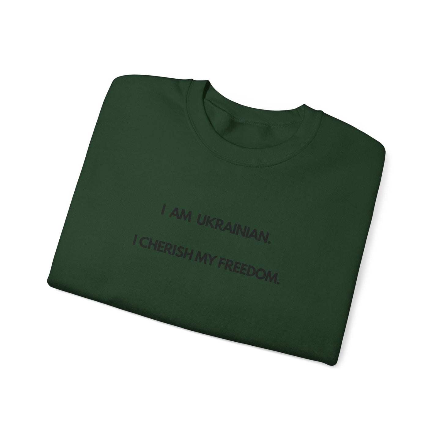 I am Ukrainian: Barabolia Crewneck Sweatshirt